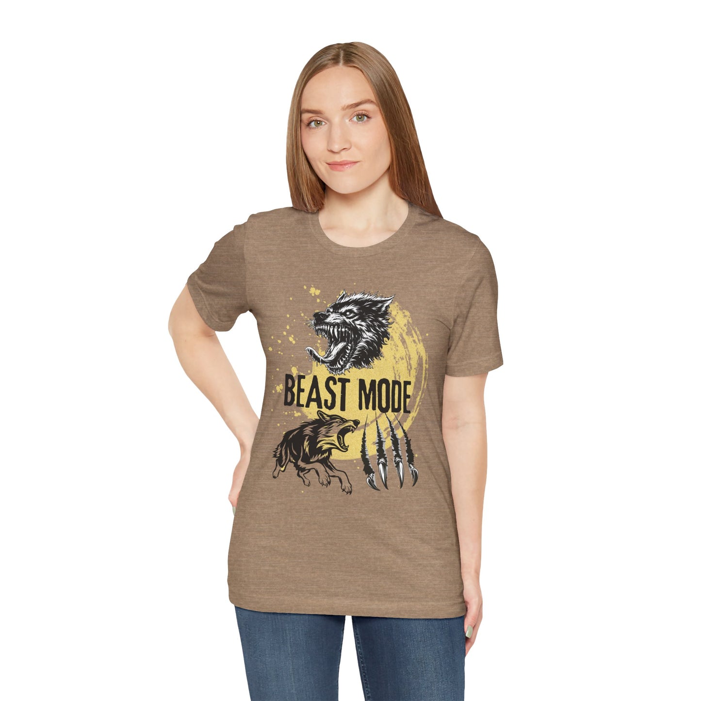 Beast Mode, Unisex, Short Sleeve Tee