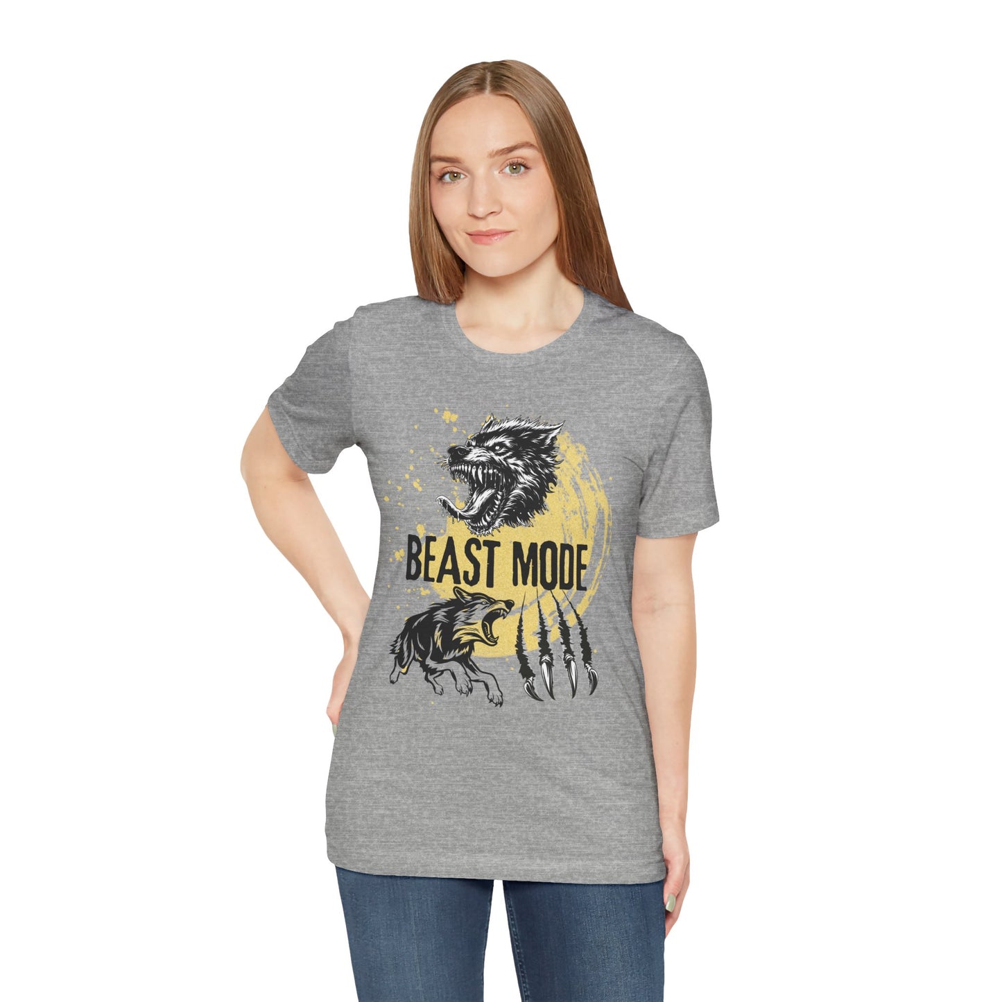 Beast Mode, Unisex, Short Sleeve Tee