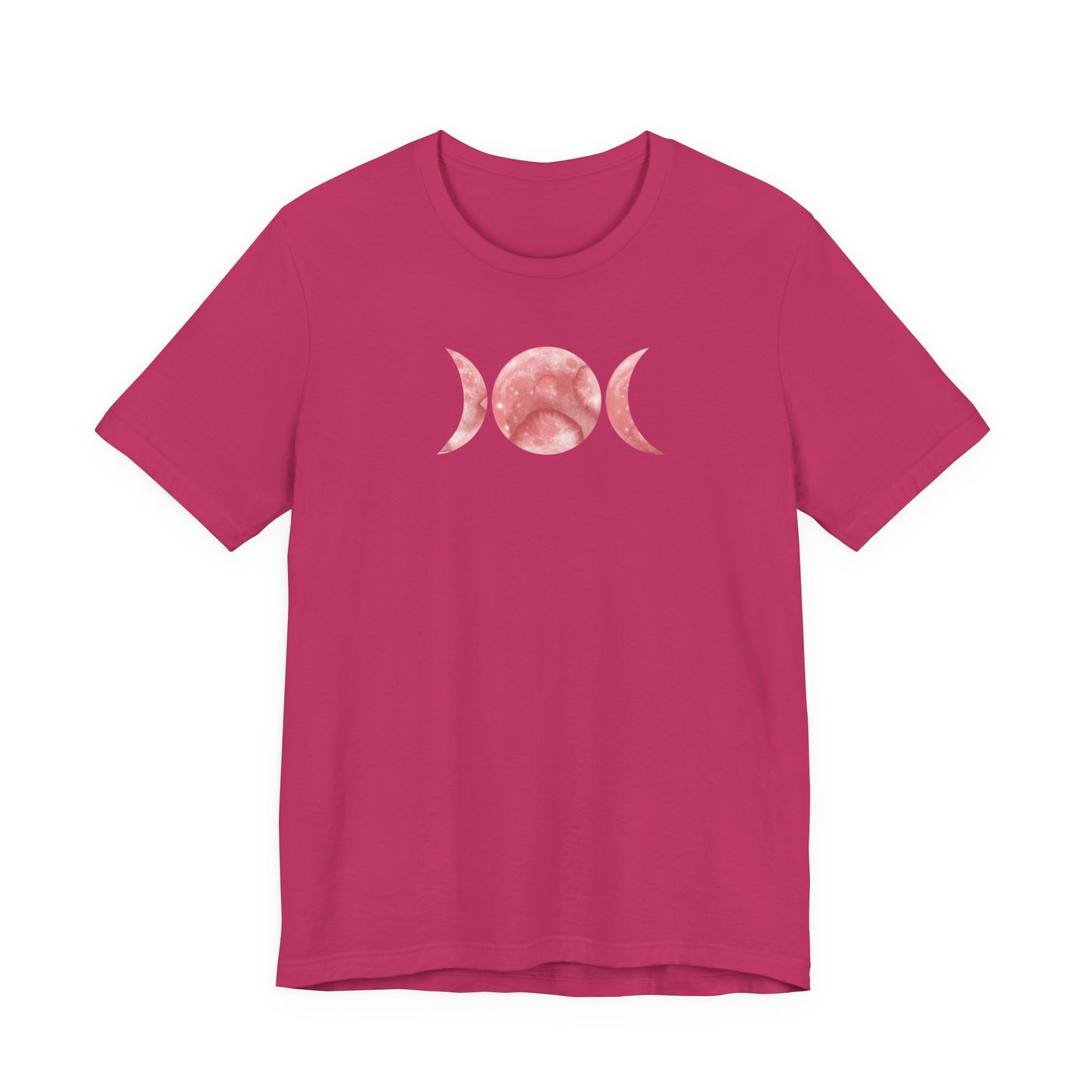 Triple Moon, with Moon Phases, Unisex, Short Sleeve Tee