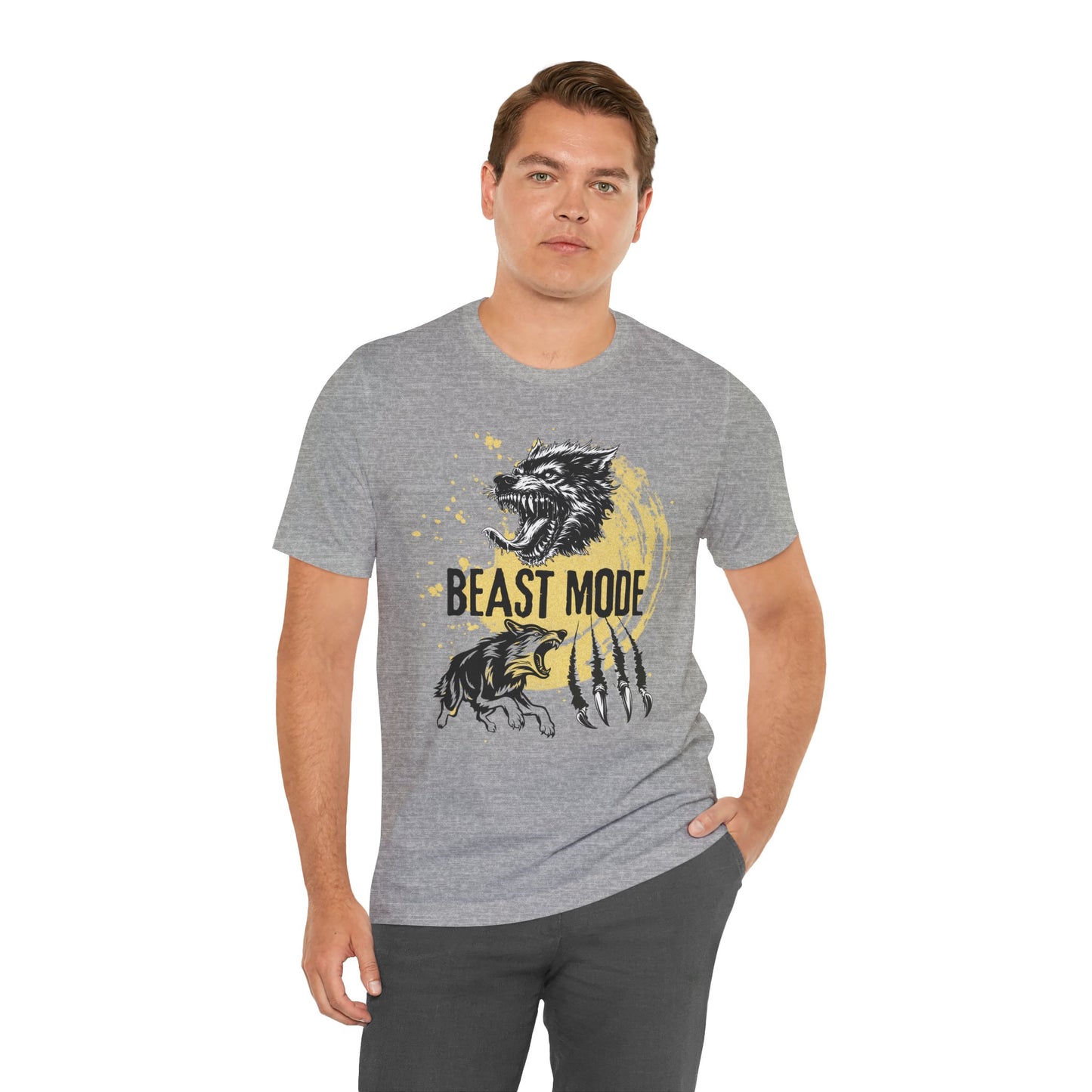 Beast Mode, Unisex, Short Sleeve Tee
