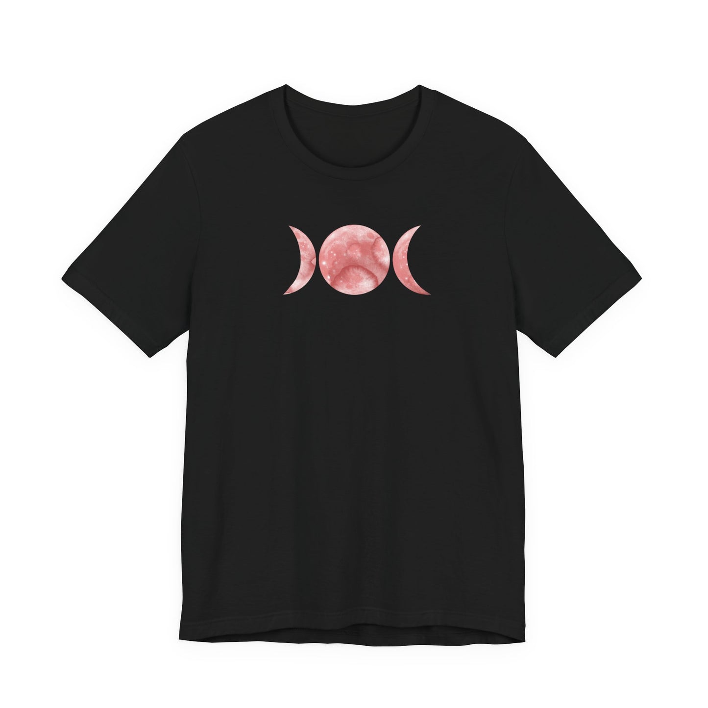 Triple Moon, with Moon Phases, Unisex, Short Sleeve Tee