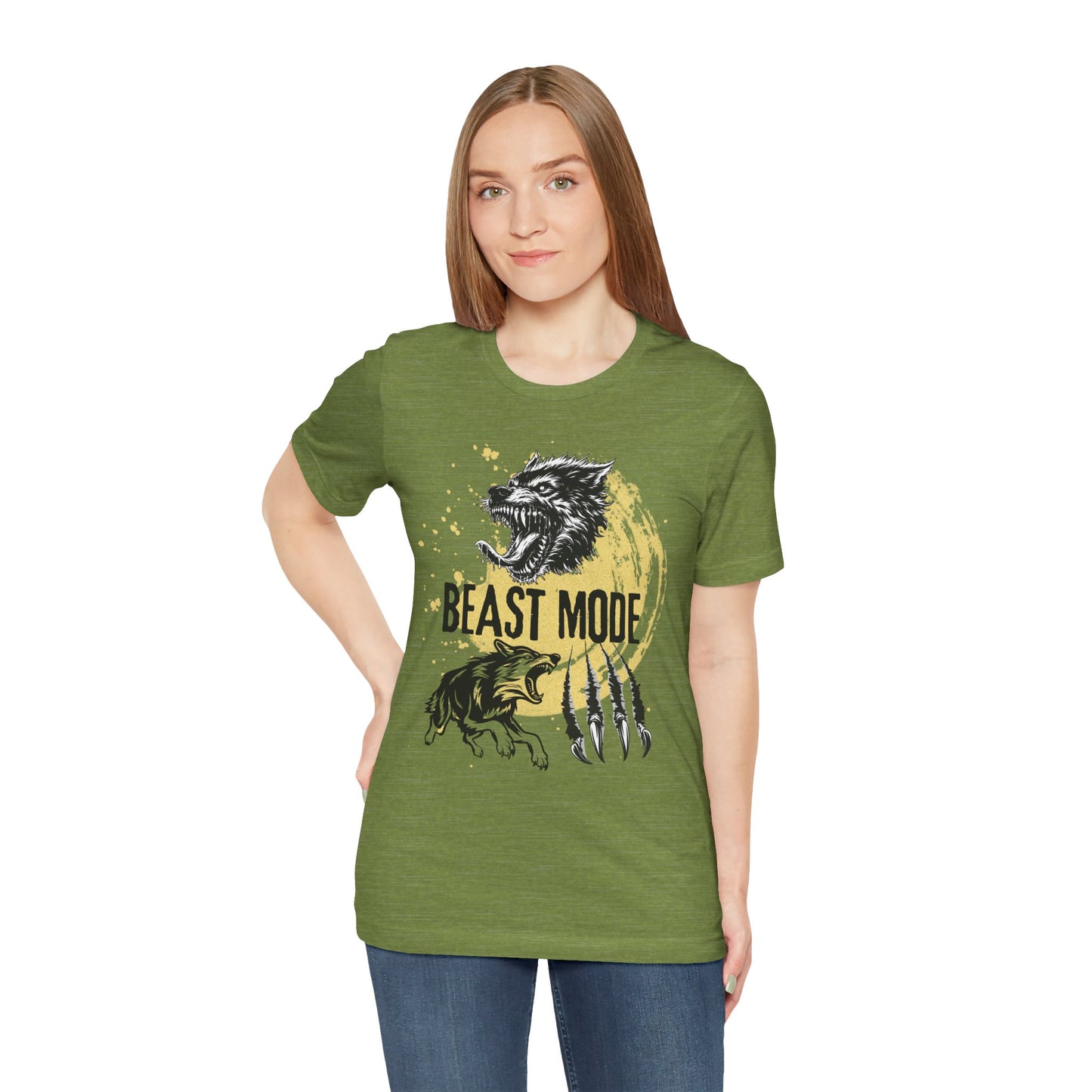Beast Mode, Unisex, Short Sleeve Tee