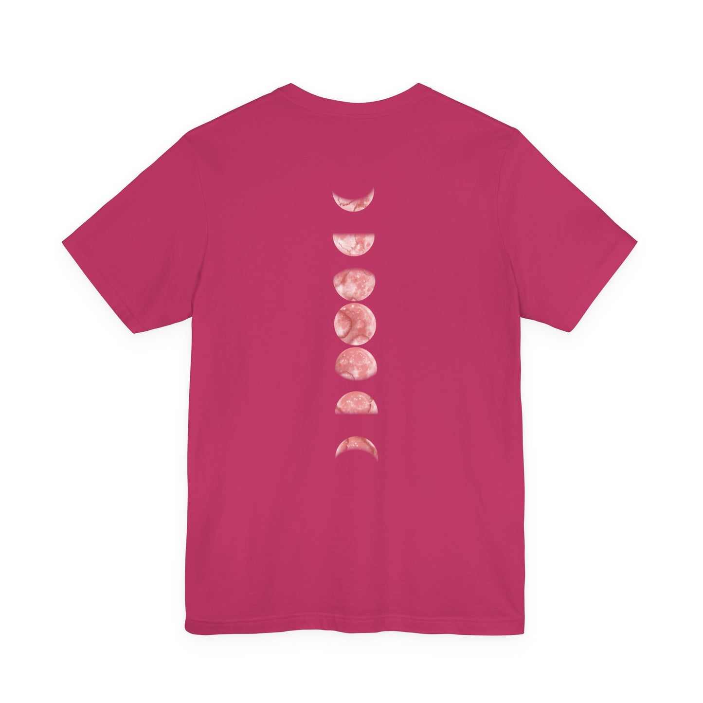 Triple Moon, with Moon Phases, Unisex, Short Sleeve Tee