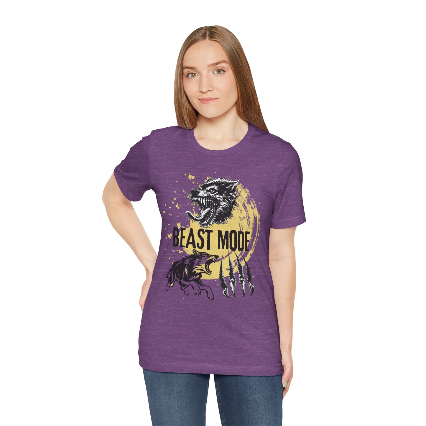 Beast Mode, Unisex, Short Sleeve Tee