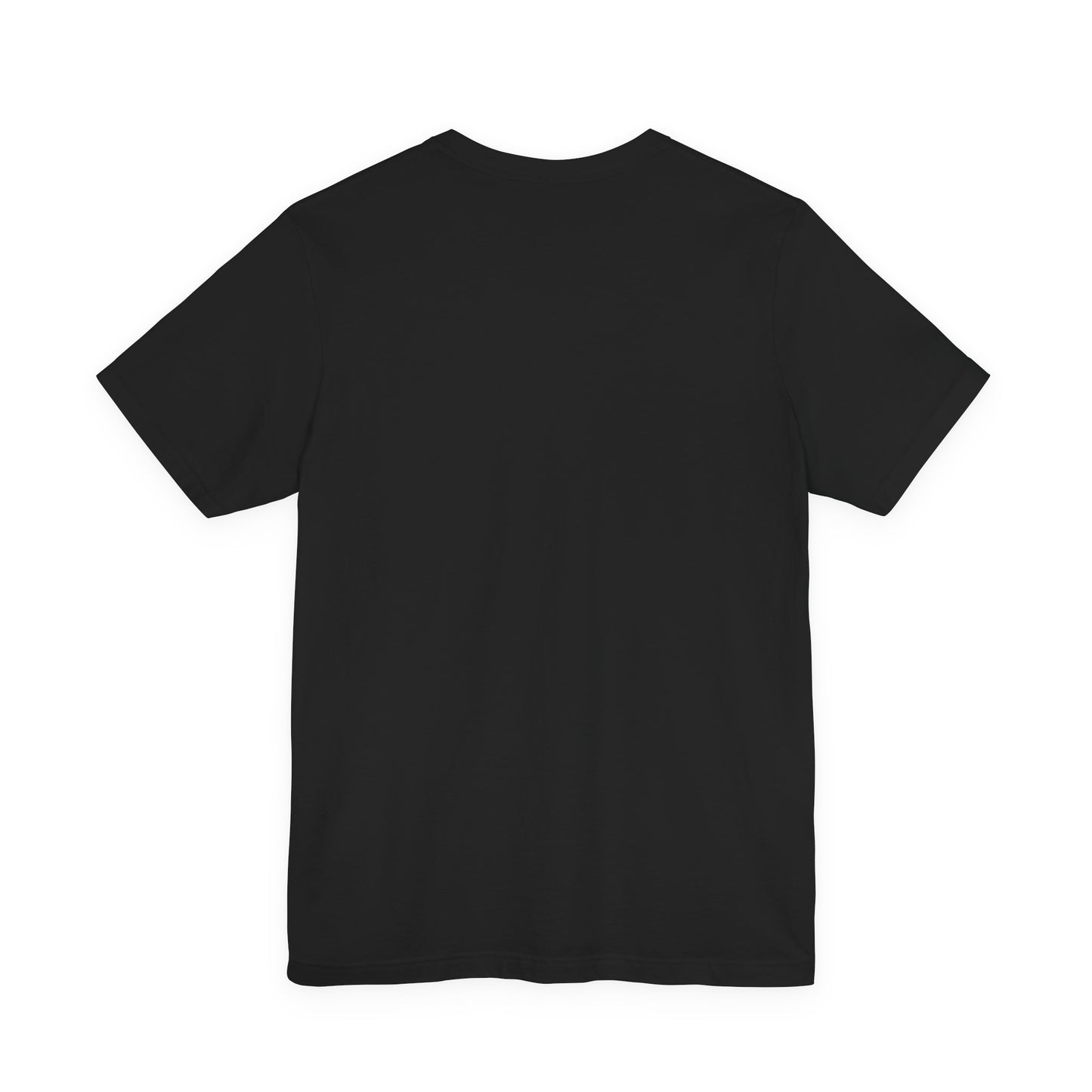 Anime Space Girl, Unisex, Black Jersey, Short Sleeve Tee