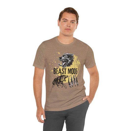 Beast Mode, Unisex, Short Sleeve Tee