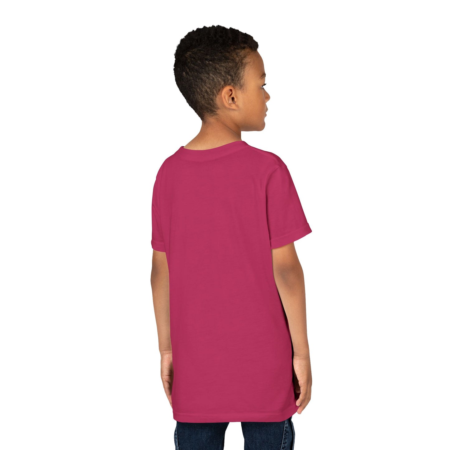 Unicorn, Youth, White/Black/Gray Short Sleeve Tee, Digitally-Printed by Awkward Styles