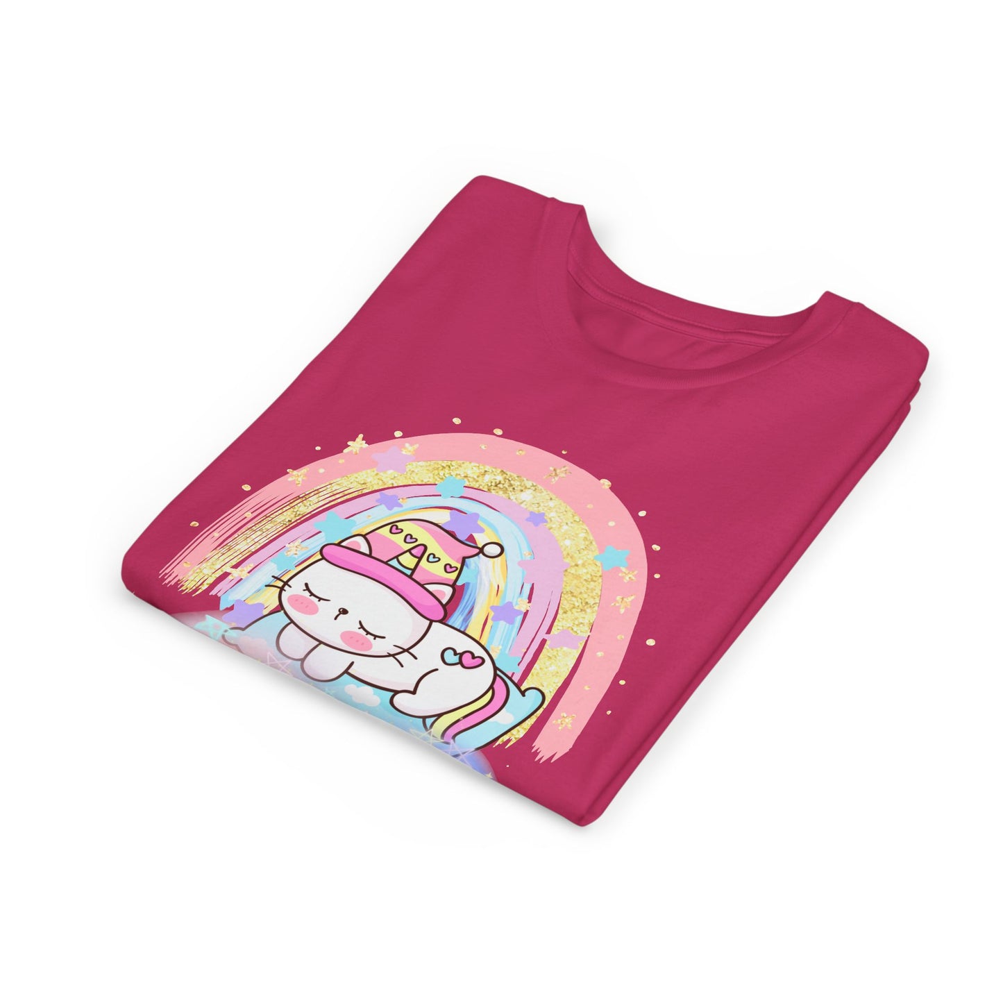 Unicorn Cat and Dog, Youth, Short Sleeve Tee