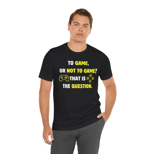 The Question, Unisex, Short Sleeve Tee